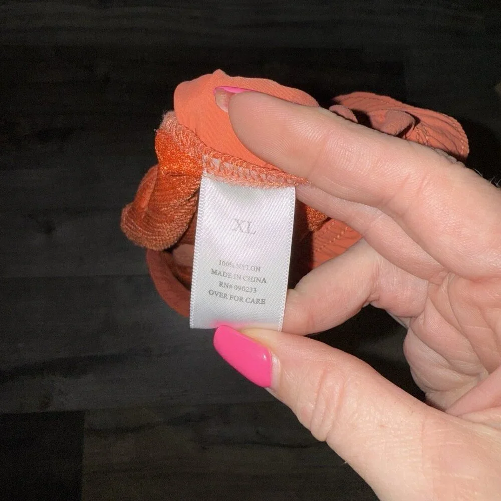 Playboy by Pacsun Swim Trunk Short Orange Mens XL‎